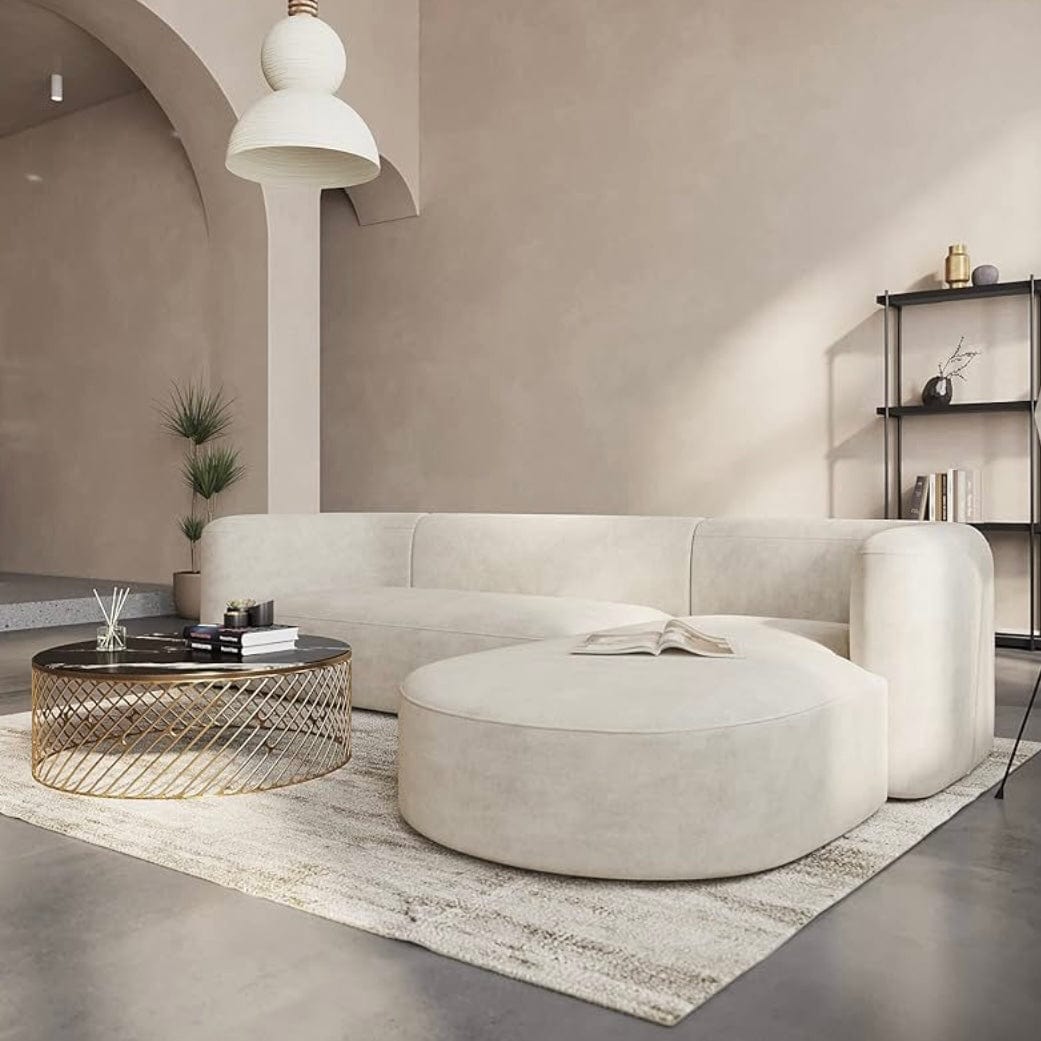 Home Atelier Harold Sectional Curve Sofa