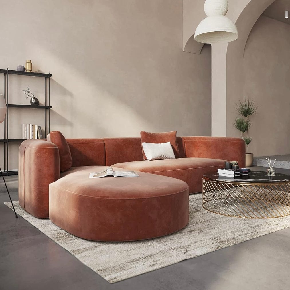 Home Atelier Harold Sectional Curve Sofa