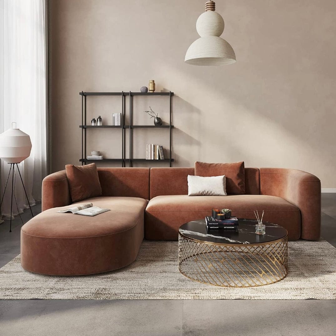 Home Atelier Harold Sectional Curve Sofa