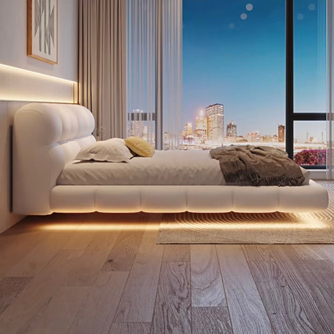 Home Atelier Haus Floating Bed Frame