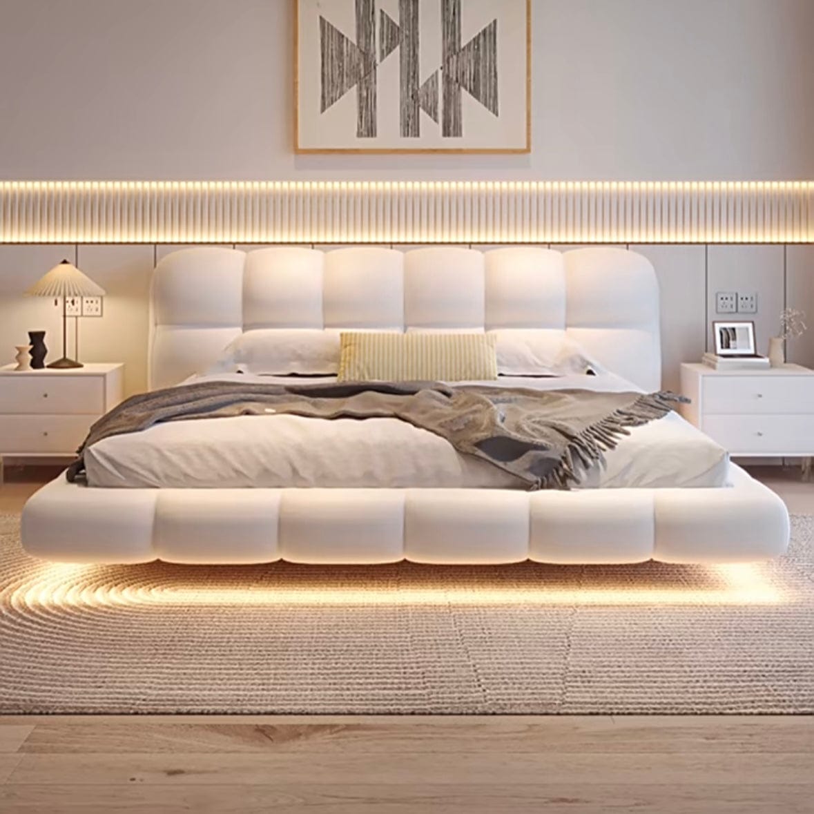 Home Atelier Haus Floating Bed Frame