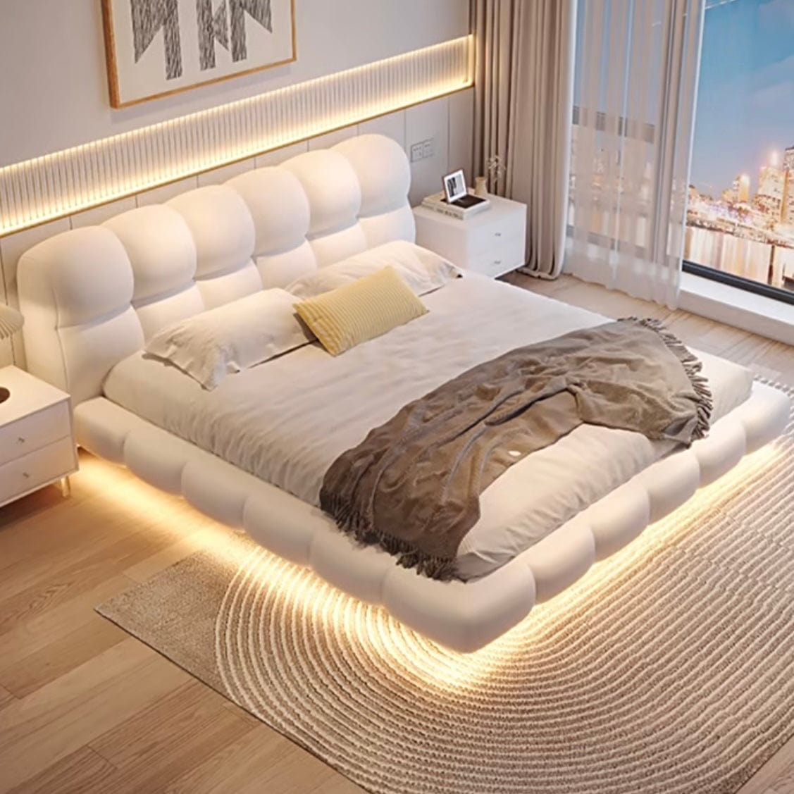 Home Atelier Haus Floating Bed Frame