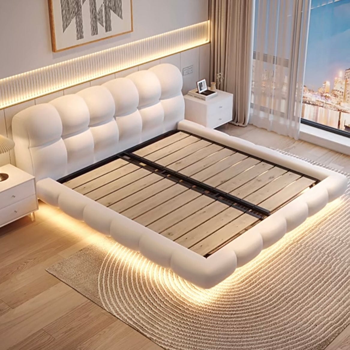 Home Atelier Haus Floating Bed Frame