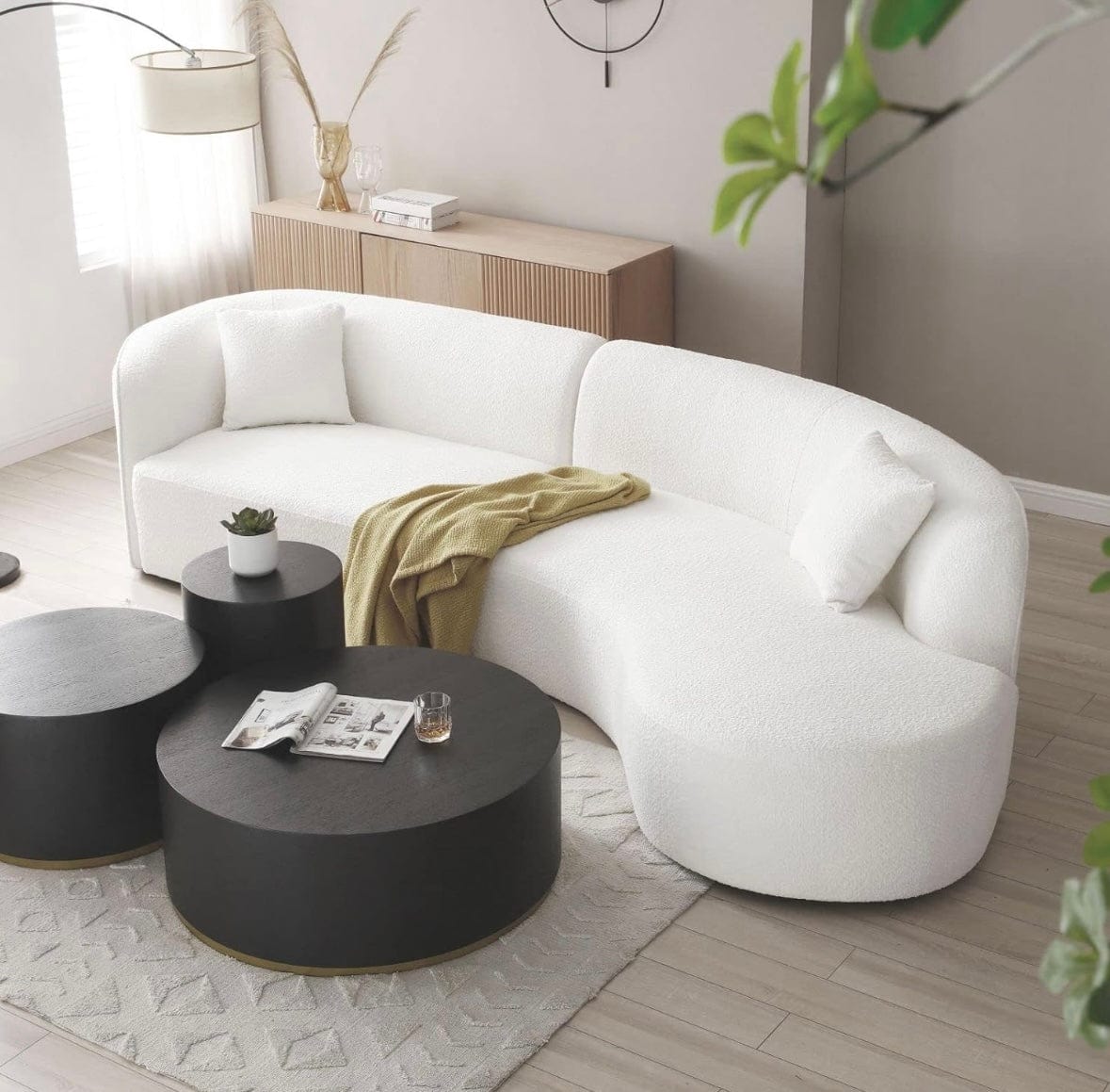 Home Atelier Helena Curve Sofa
