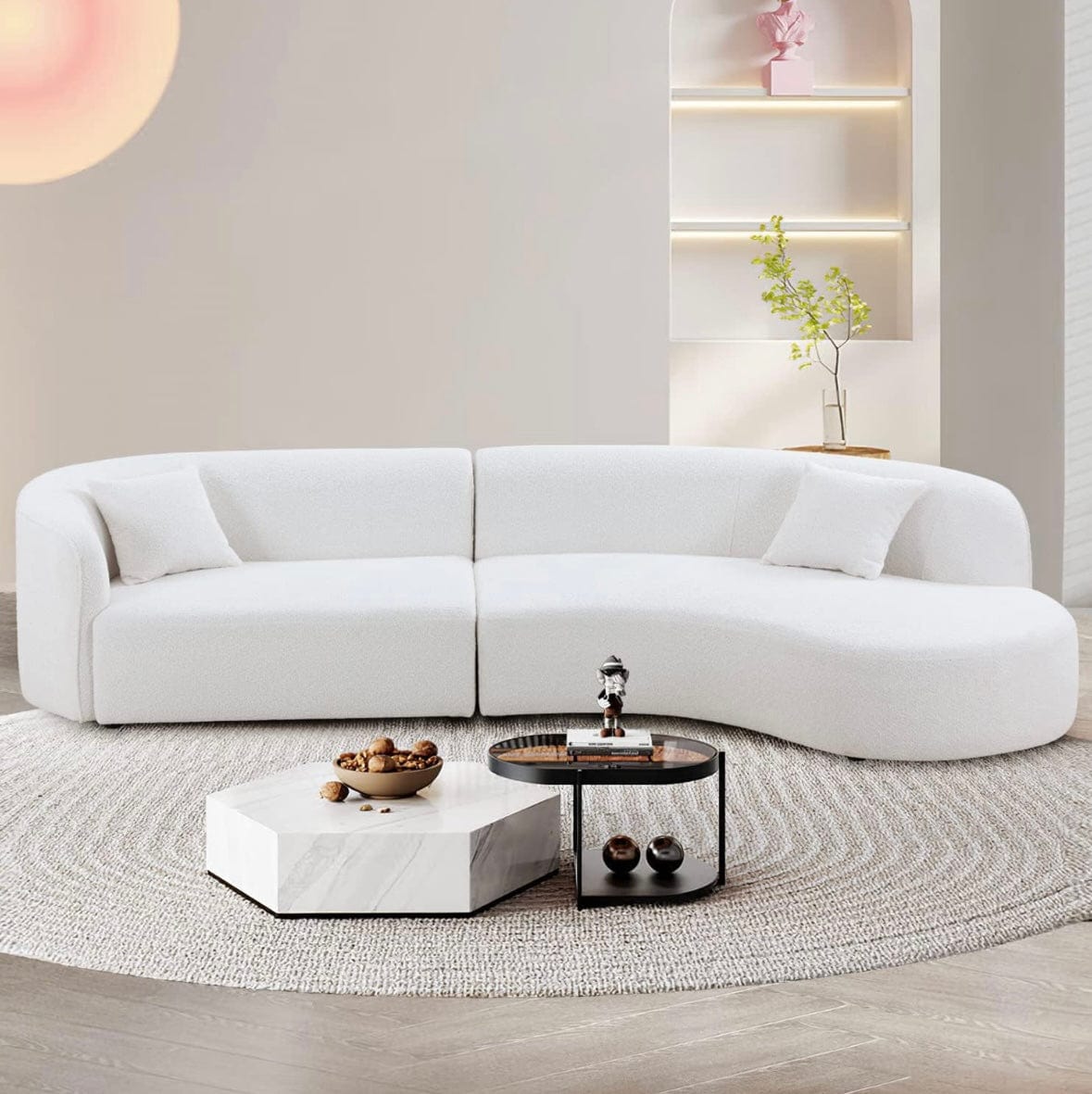 Home Atelier Helena Curve Sofa