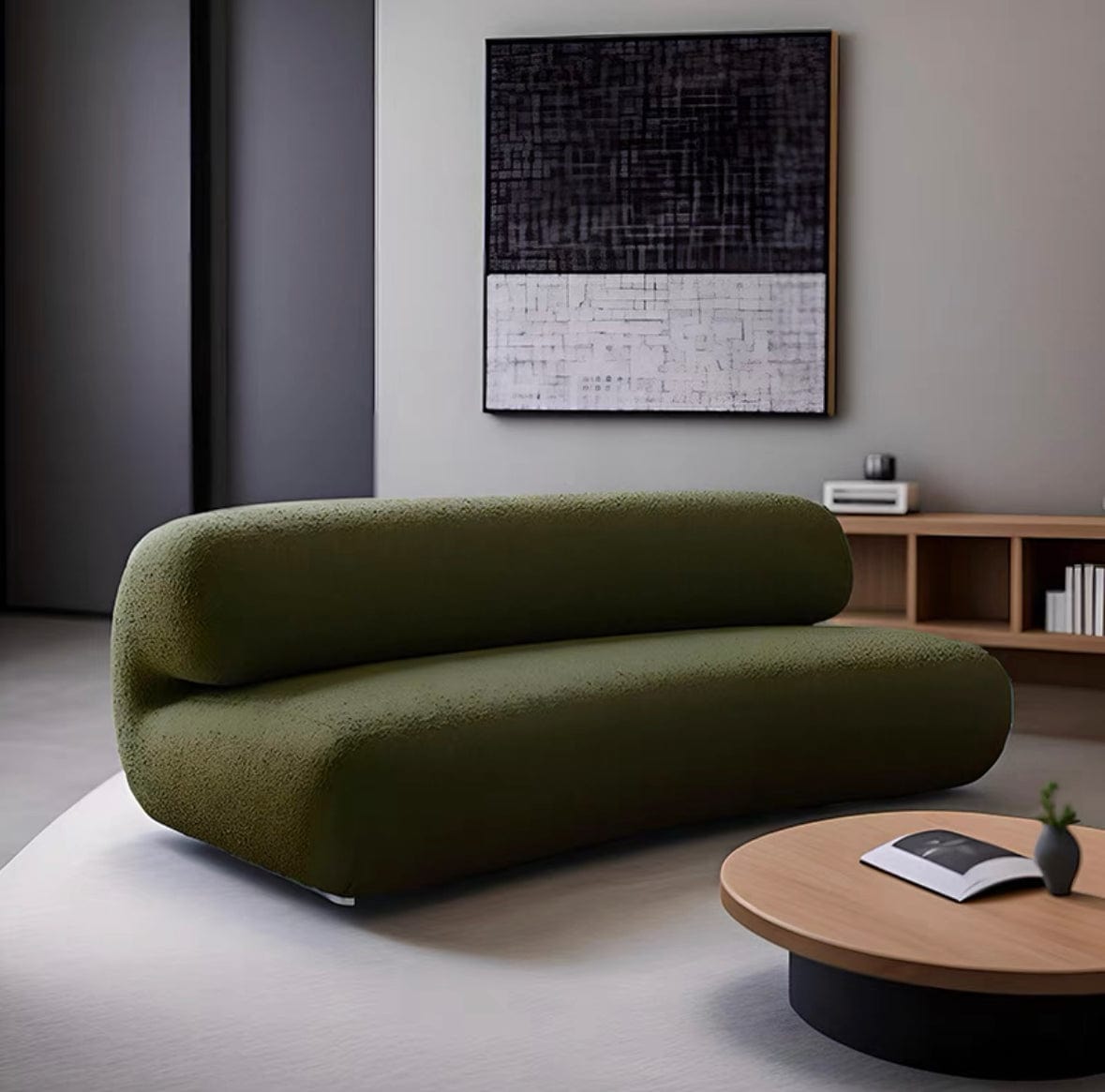 Home Atelier Helios Performance Boucle Curve Sofa
