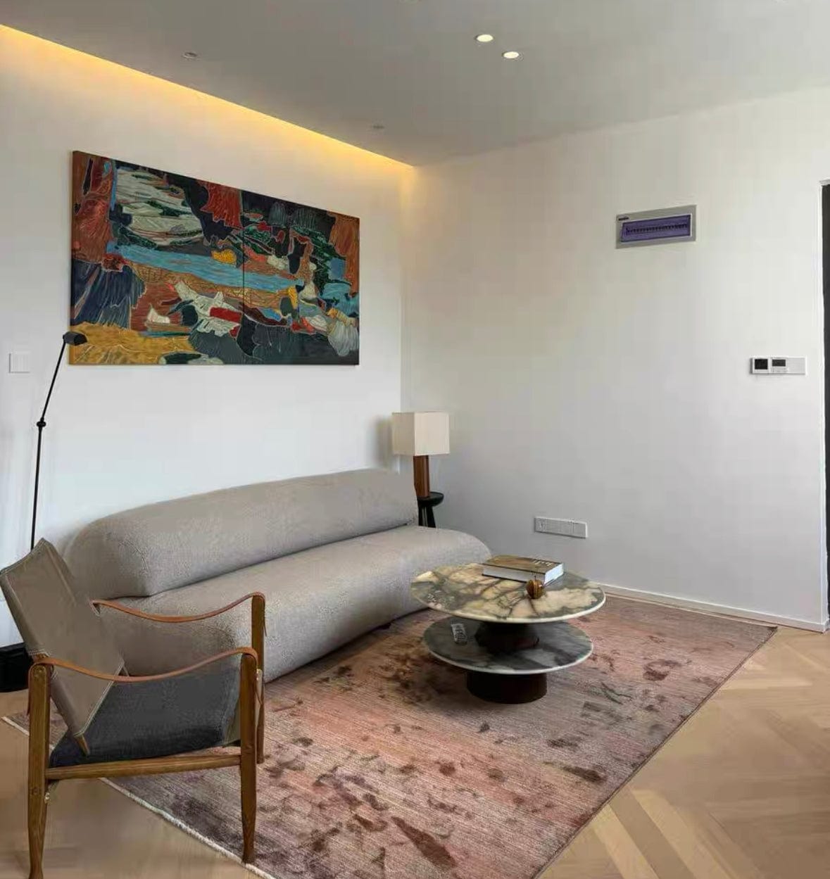 Home Atelier Helios Performance Boucle Curve Sofa
