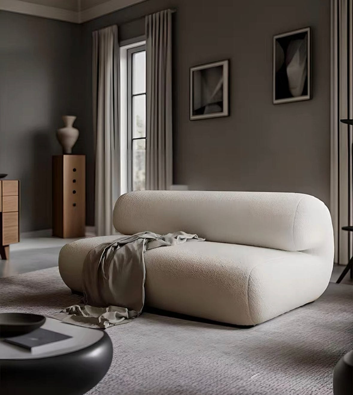 Home Atelier Helios Performance Boucle Curve Sofa