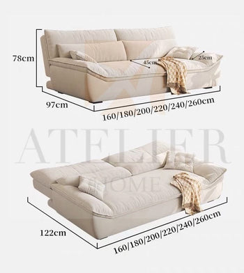 Home Atelier Hilda Scratch Resistant Sofa Bed