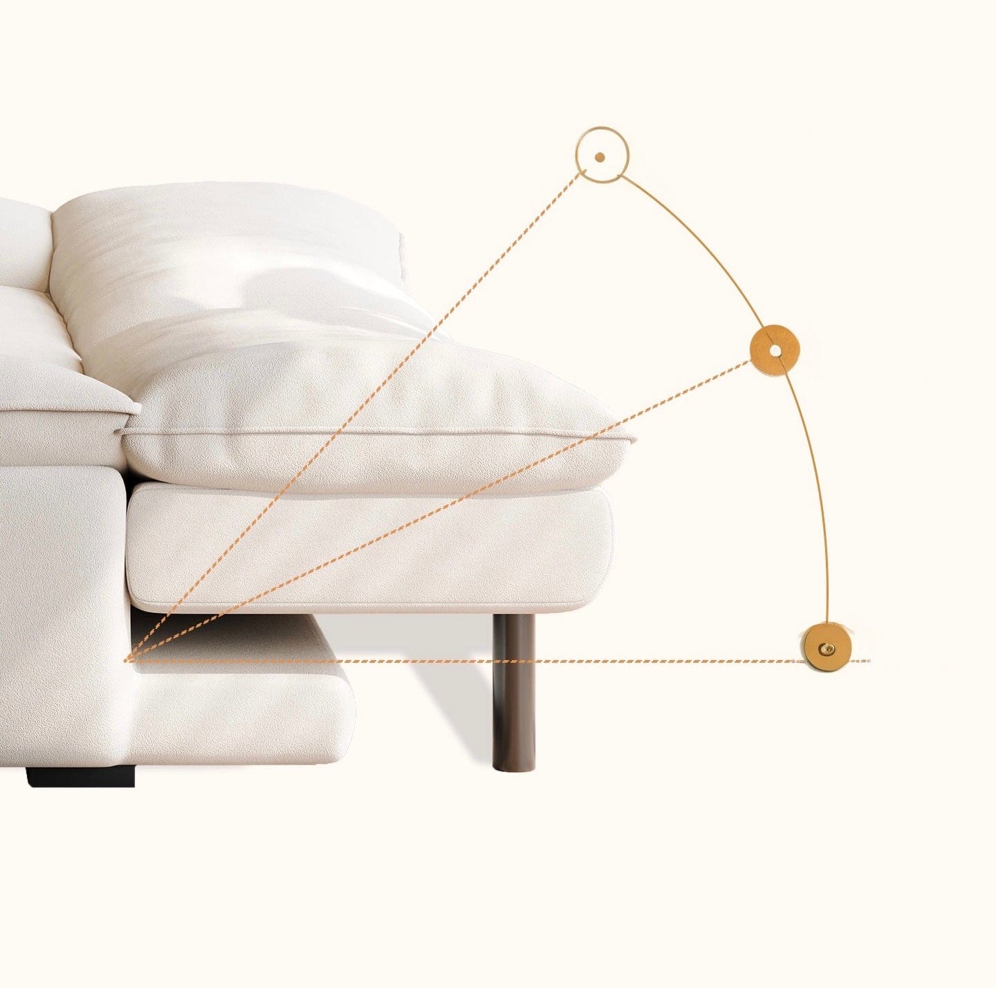 Home Atelier Hilda Scratch Resistant Sofa Bed