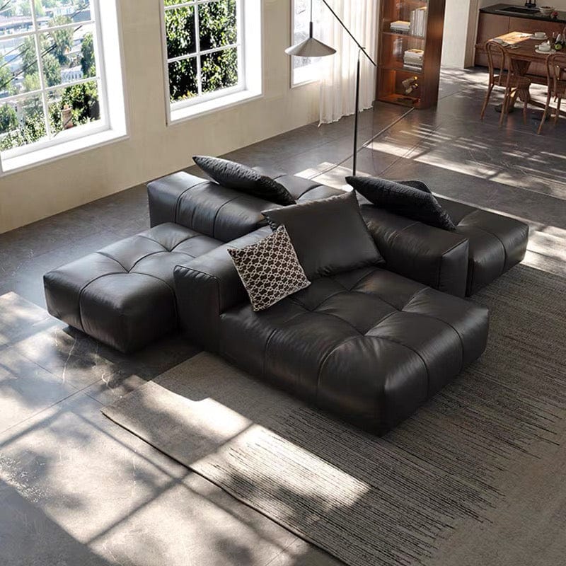Home Atelier Hillford Scratch Resistant Leather Sofa