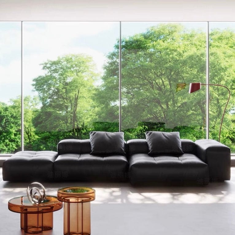 Home Atelier Hillford Scratch Resistant Leather Sofa