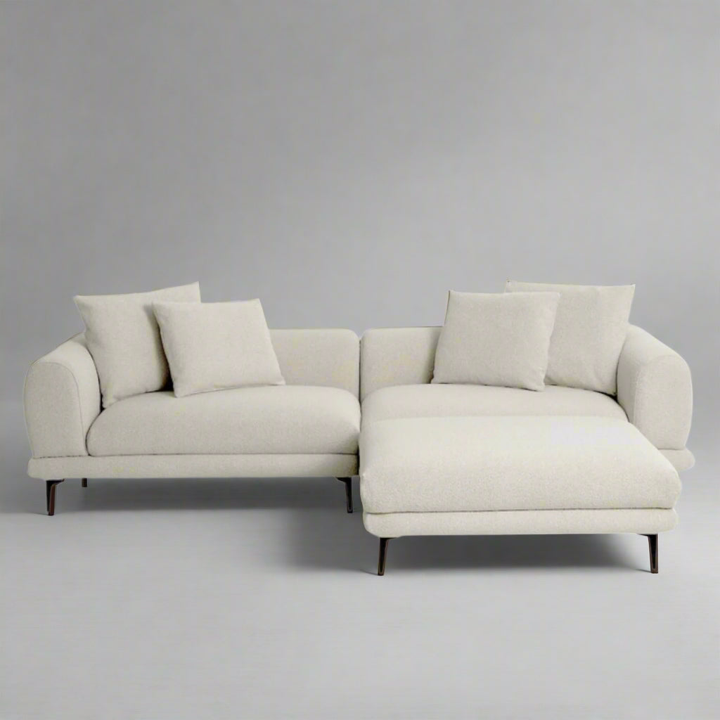 Home Atelier Howard Performance Boucle Sectional Sofa