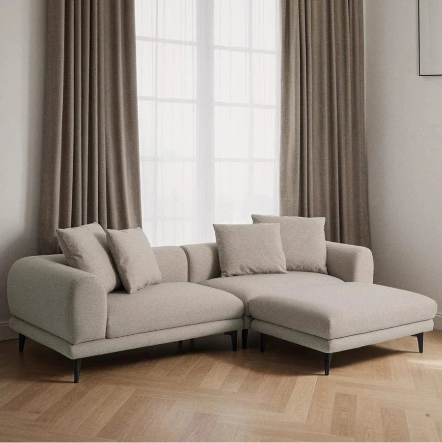 Home Atelier Howard Performance Boucle Sectional Sofa