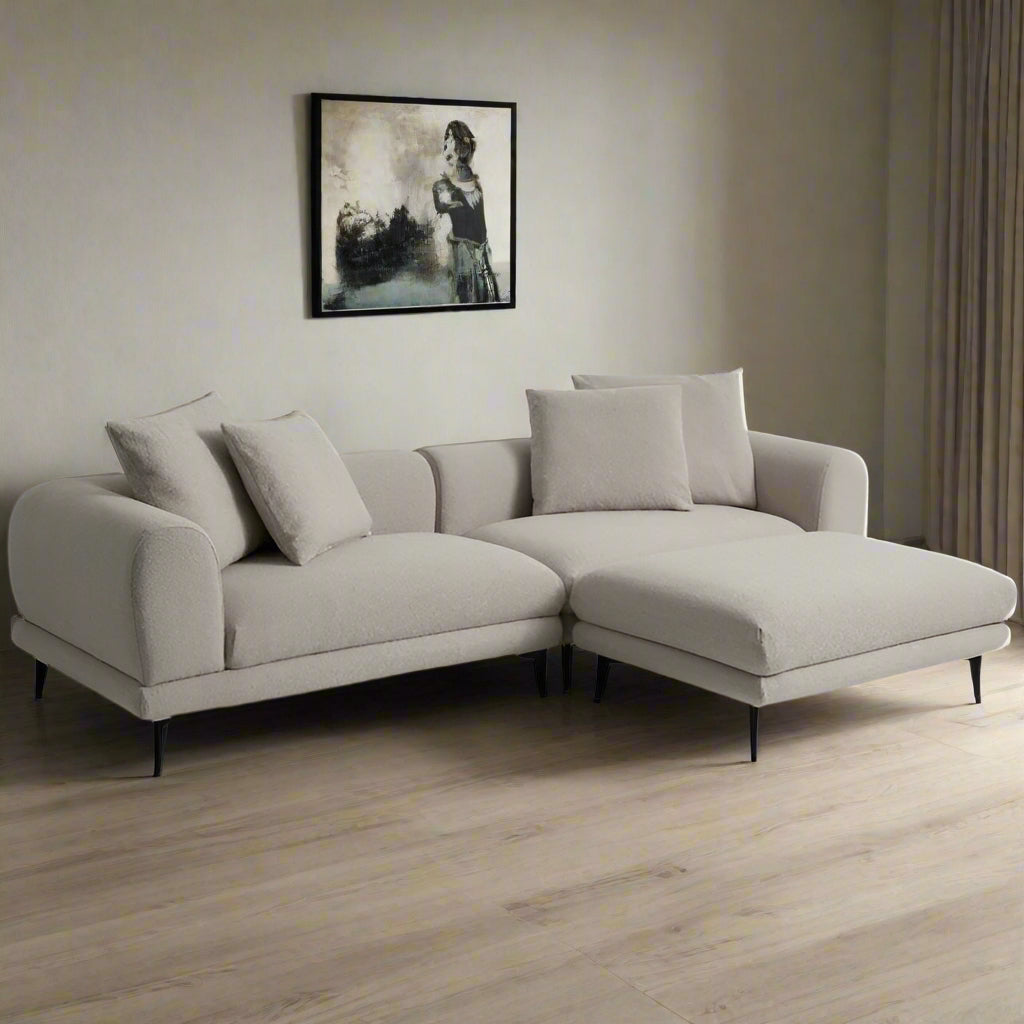Home Atelier Howard Performance Boucle Sectional Sofa