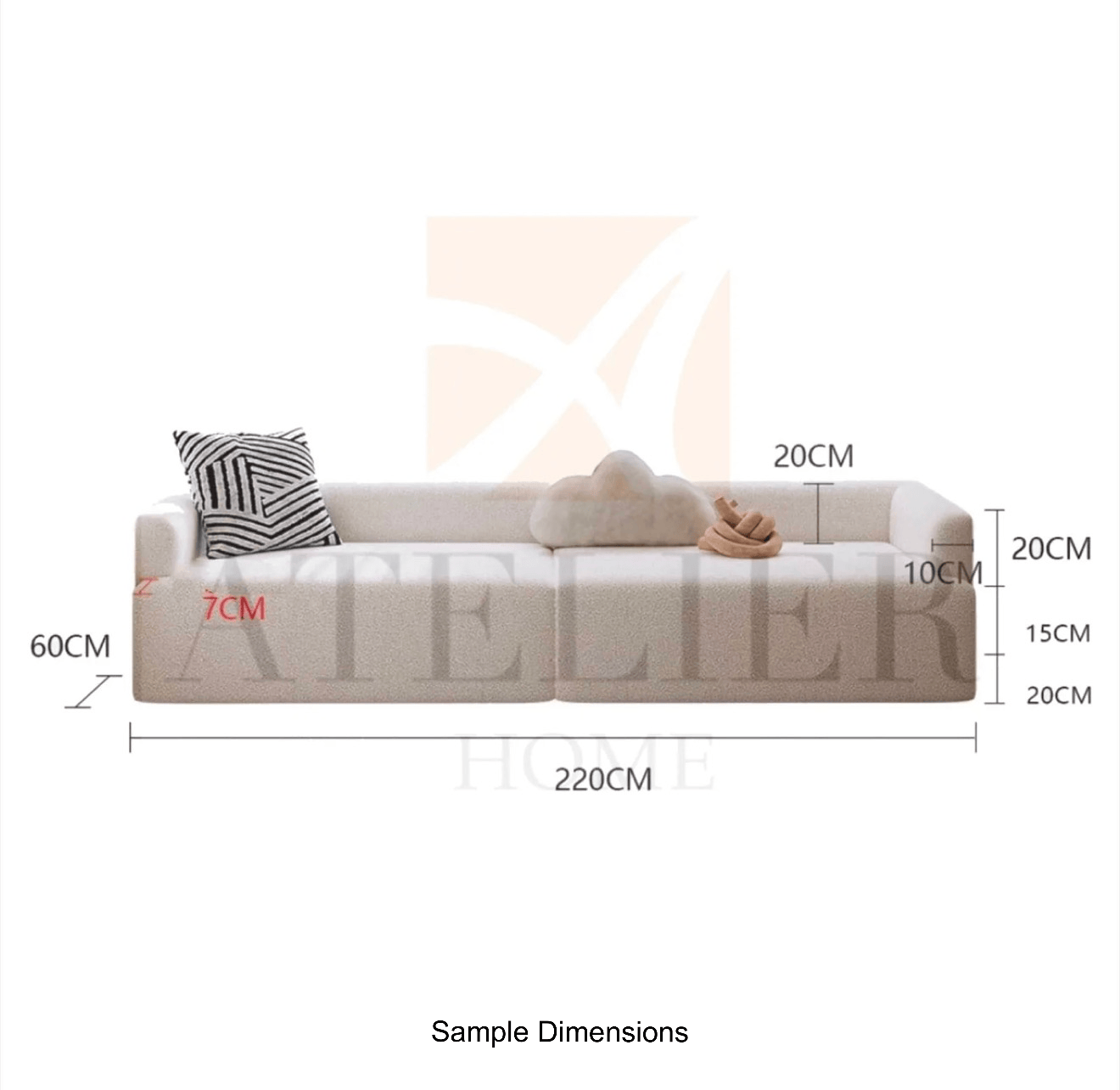 Home Atelier Huston Customise Bay Window Sofa