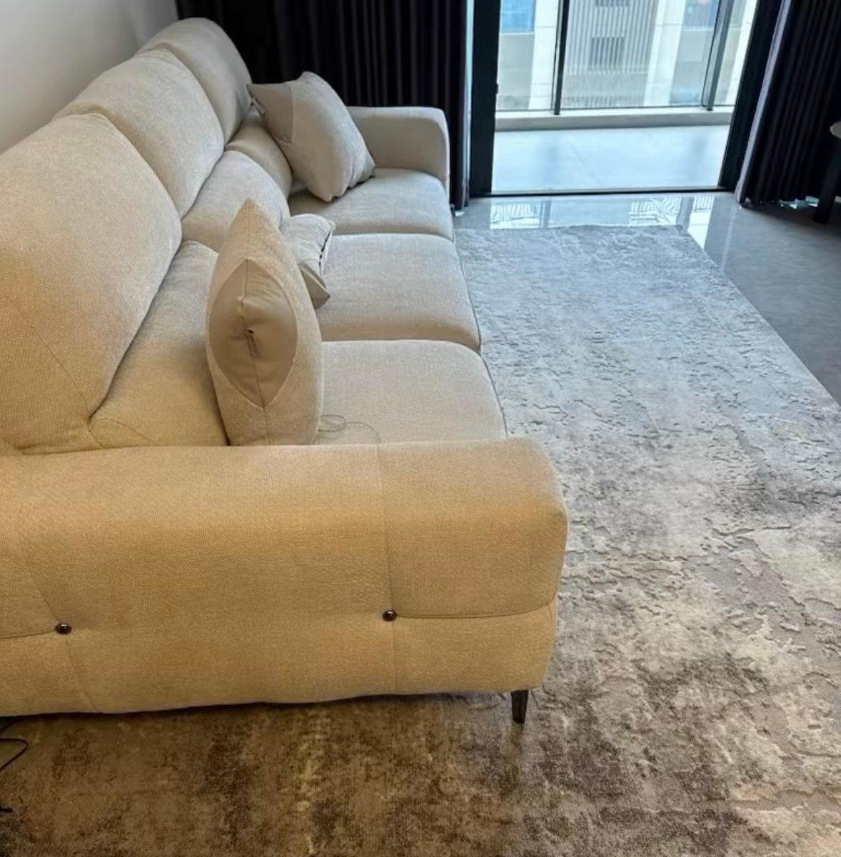 Home Atelier Irina Scratch Resistant Electric Sofa Bed