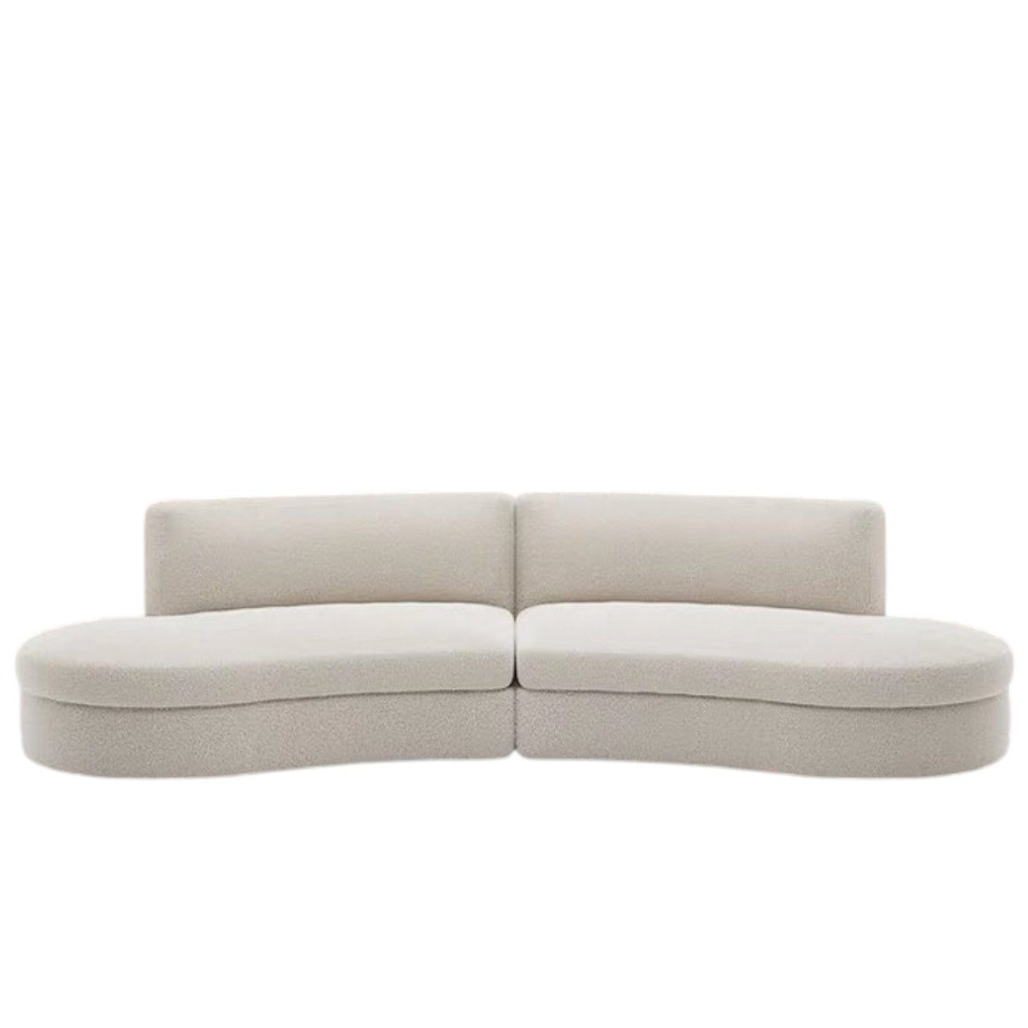 Home Atelier Isen Performance Boucle Sectional Curve Sofa