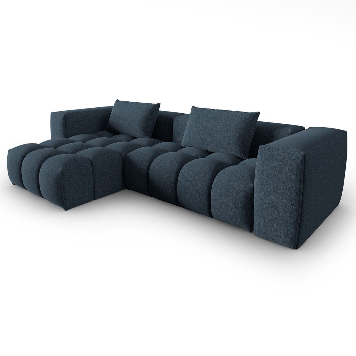 Home Atelier Jackson Performance Boucle Sectional Sofa with Tufted Cushioning
