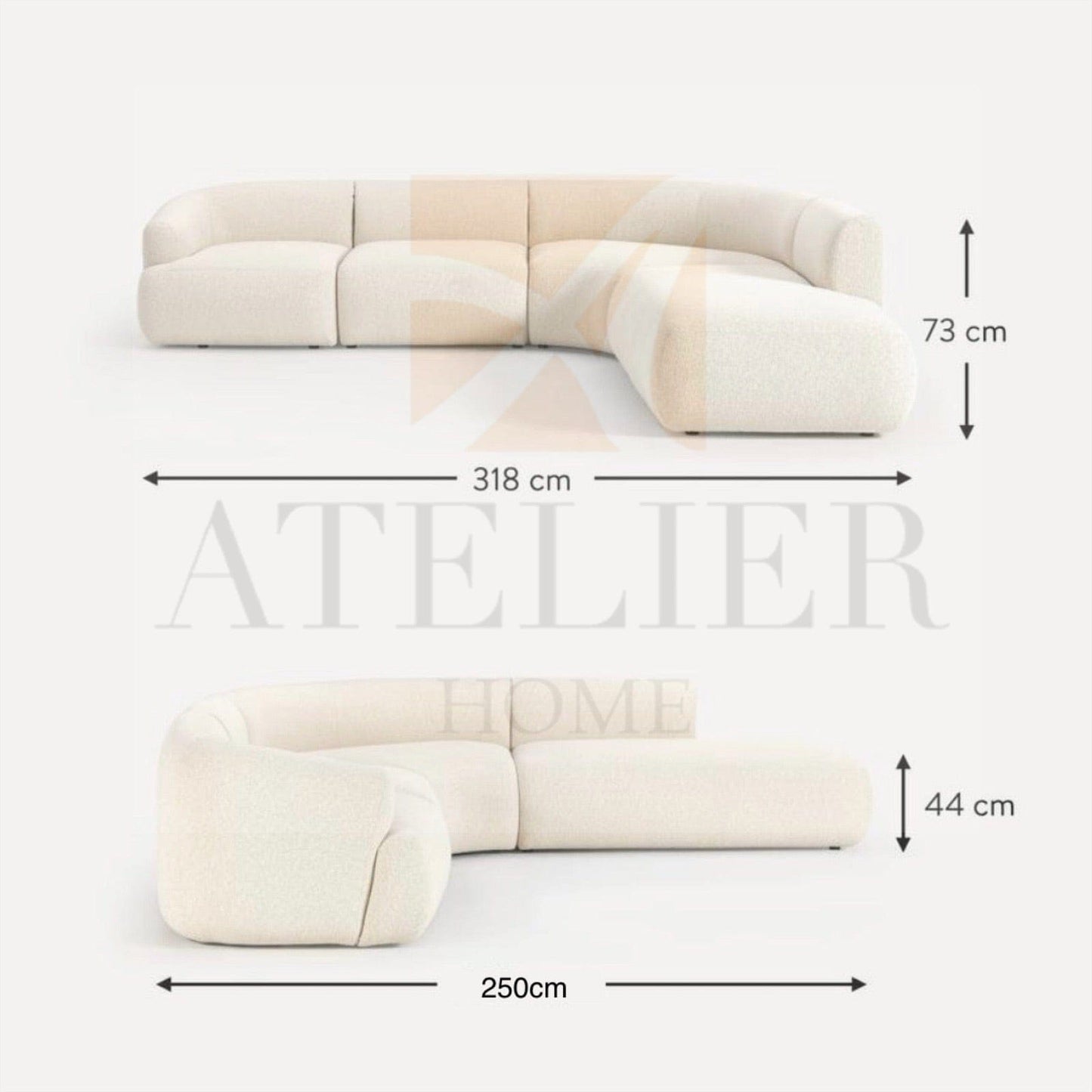 Home Atelier Jardin Sectional Sofa
