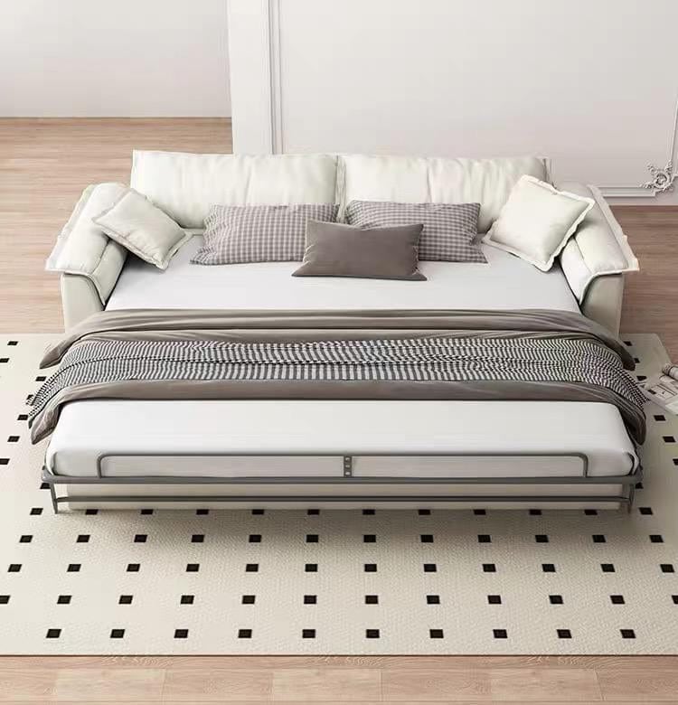 Home Atelier Jaron Scratch Resistant Foldable Sofa Bed with Mattress