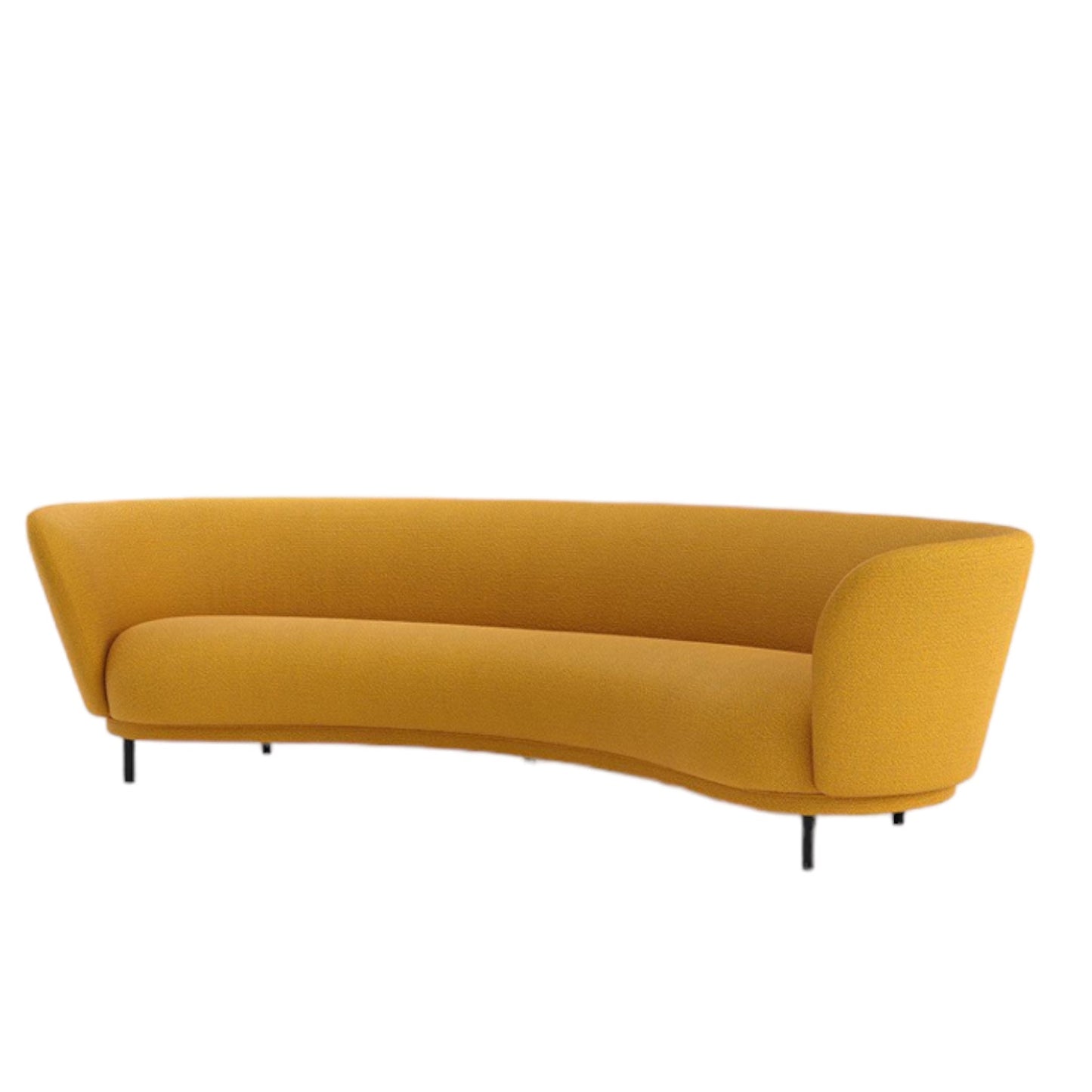 Home Atelier Jen Boucle Curve Sofa