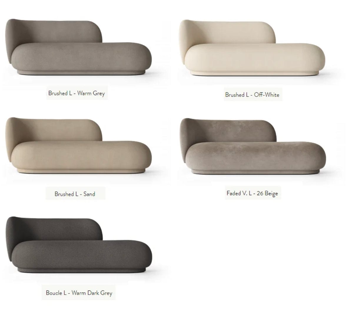 Home Atelier Jerard Scratch Resistant Curve Sofa