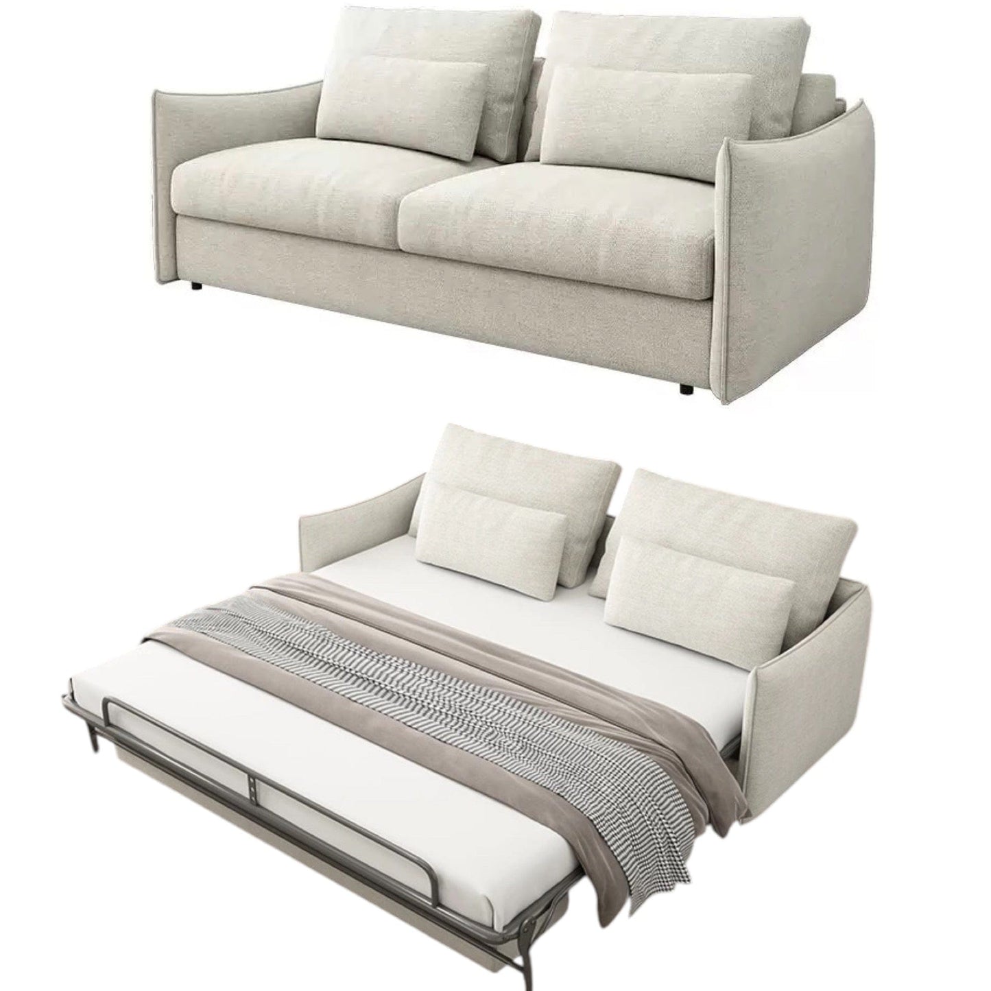 Home Atelier Jervois Foldable Sofa Bed with Mattress