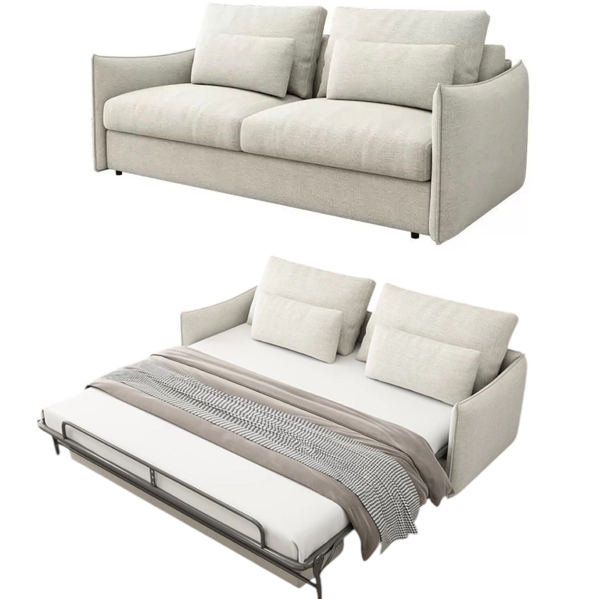 Home Atelier Jervois Foldable Sofa Bed with Mattress