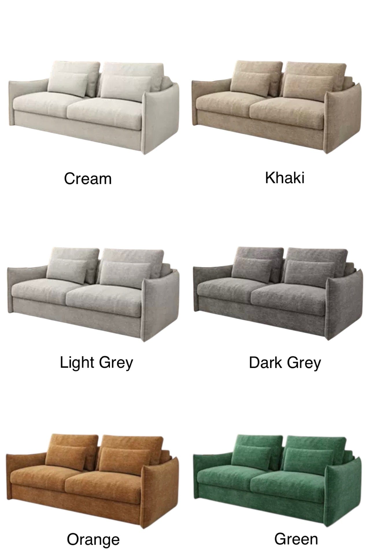 Home Atelier Jervois Foldable Sofa Bed with Mattress