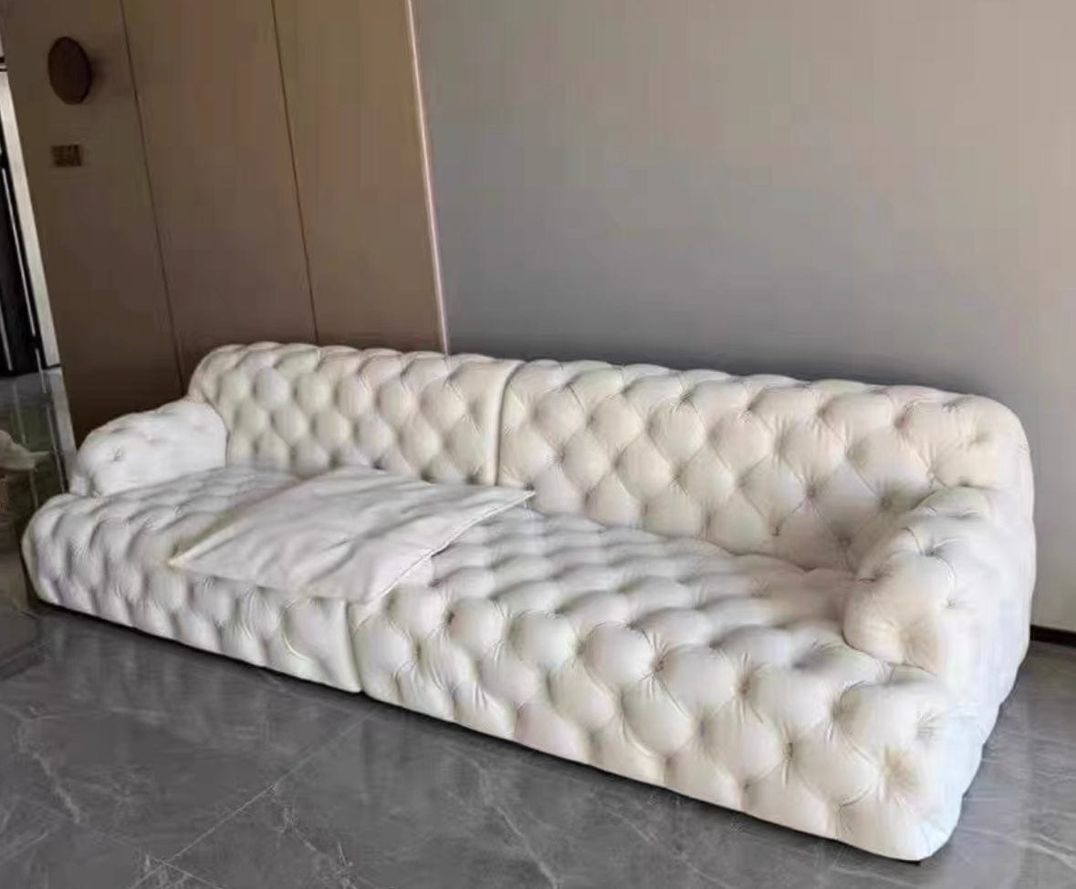 Home Atelier Jill Tufted Chesterfield Sofa
