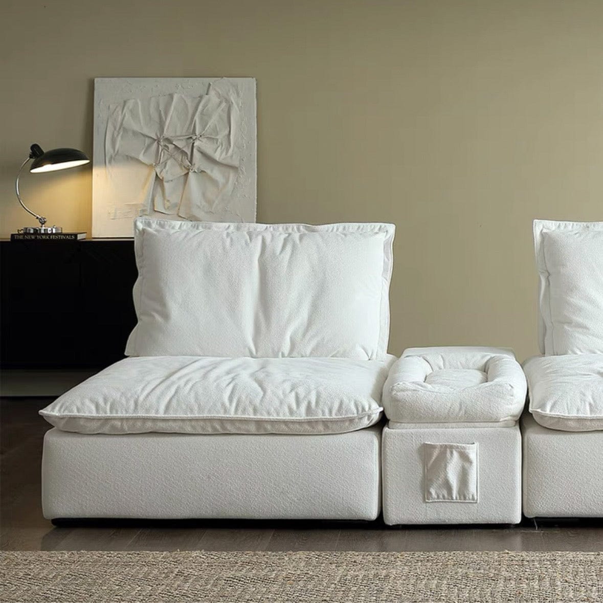 Home Atelier Joan Boucle Slider Sofa