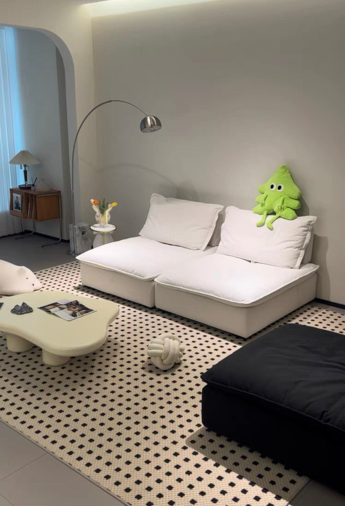 Home Atelier Joan Boucle Slider Sofa