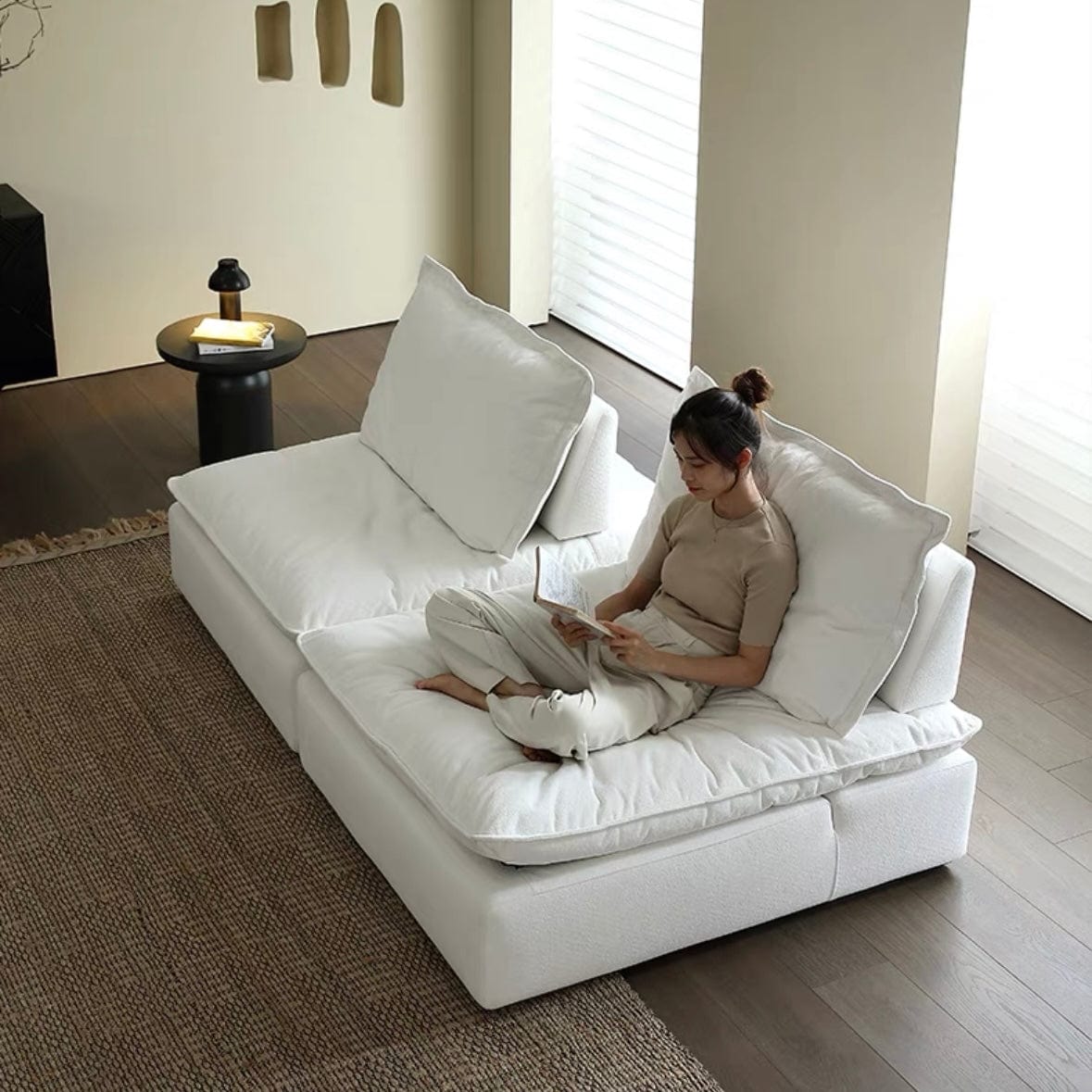 Home Atelier Joan Boucle Slider Sofa