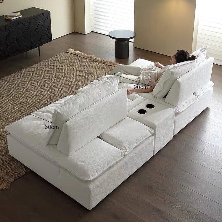 Home Atelier Joan Boucle Slider Sofa