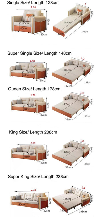 Home Atelier Jonathan Electric Sofa Bed