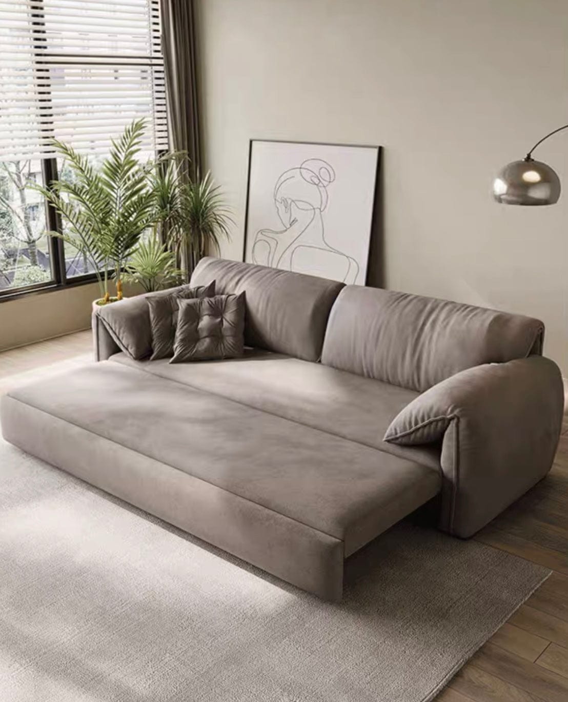 Home Atelier Katherina Scratch Resistant Sofa Bed