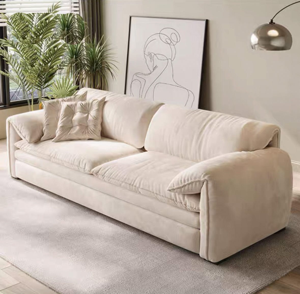 Home Atelier Katherina Scratch Resistant Sofa Bed