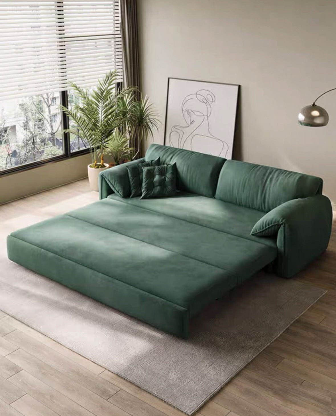 Home Atelier Katherina Scratch Resistant Sofa Bed