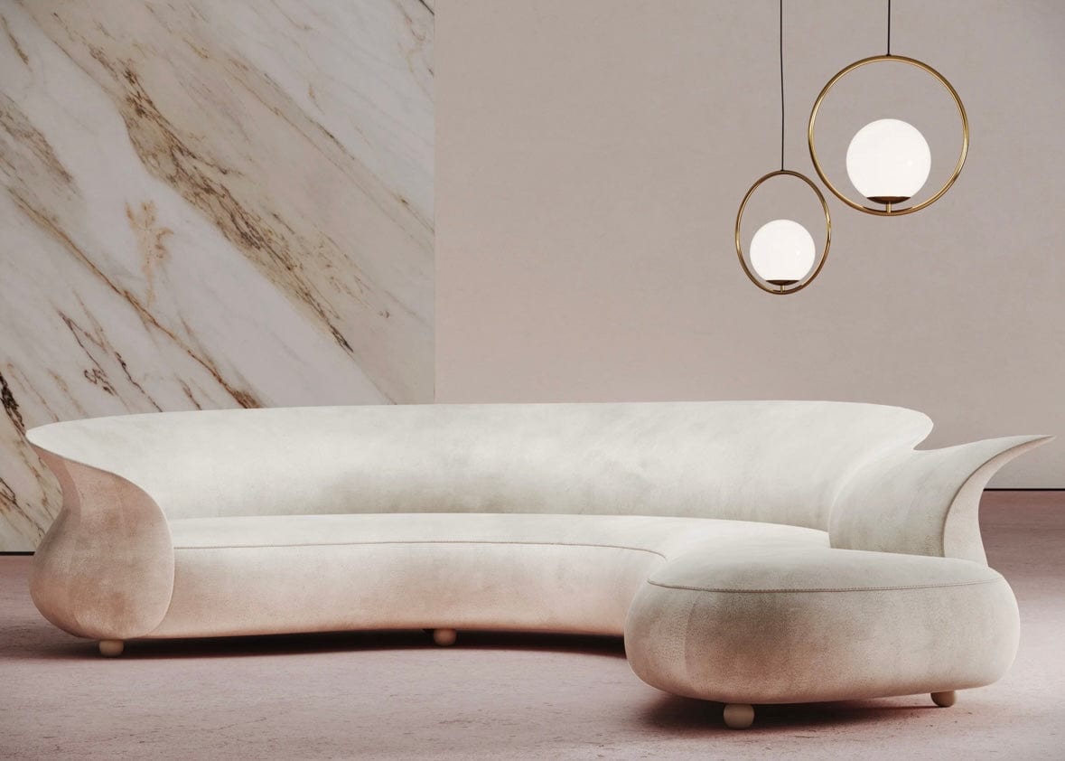 Home Atelier Kegan Sectional Curve Sofa
