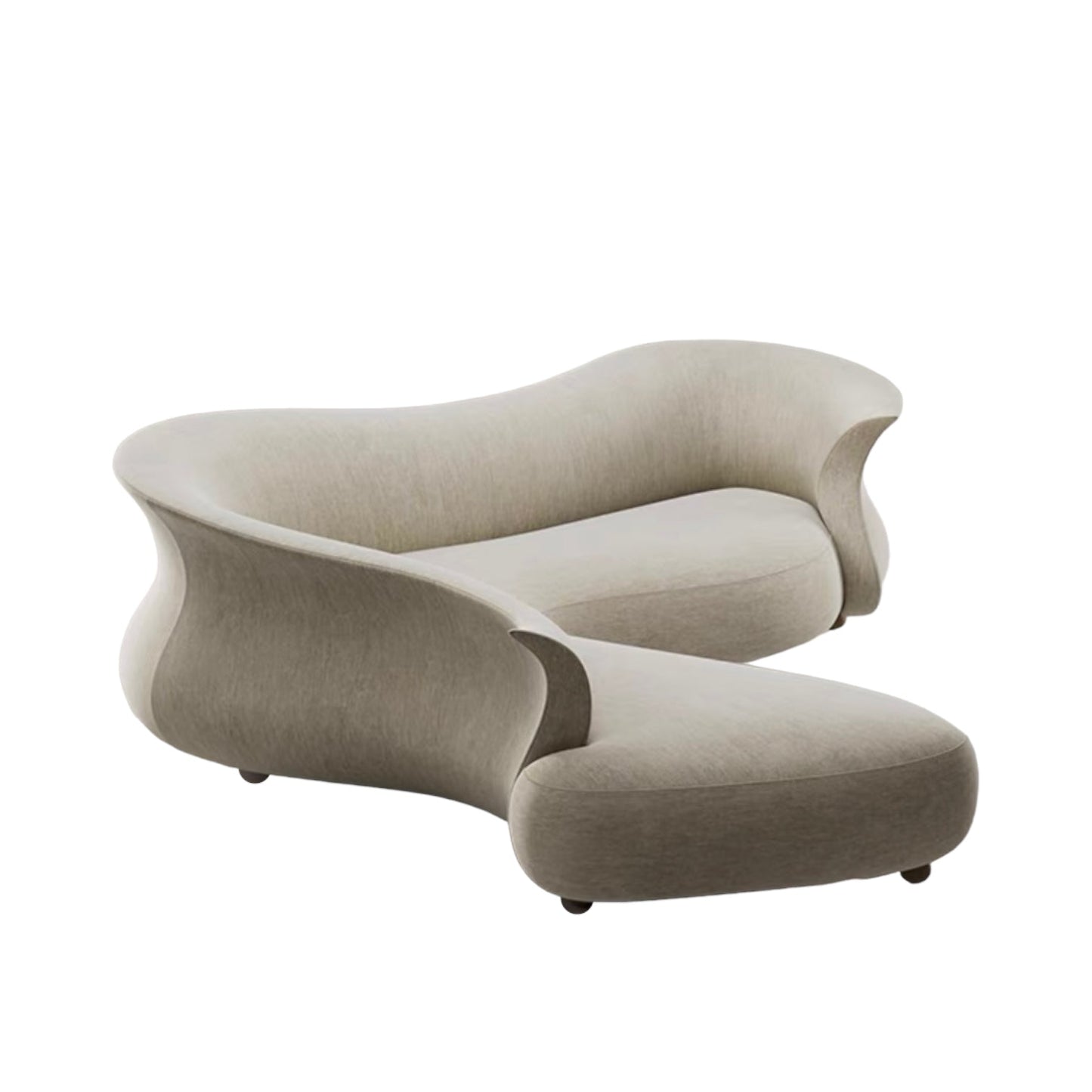 Home Atelier Kegan Sectional Curve Sofa