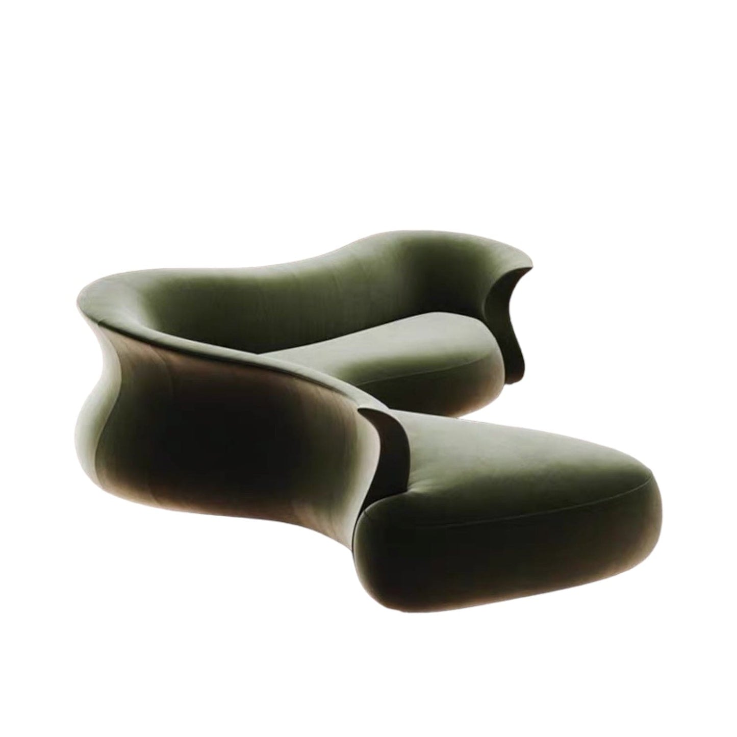 Home Atelier Kegan Sectional Curve Sofa