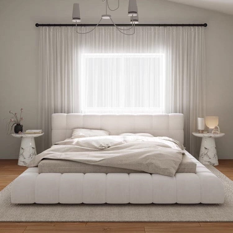 Home Atelier Kelly Boucle Bed Frame