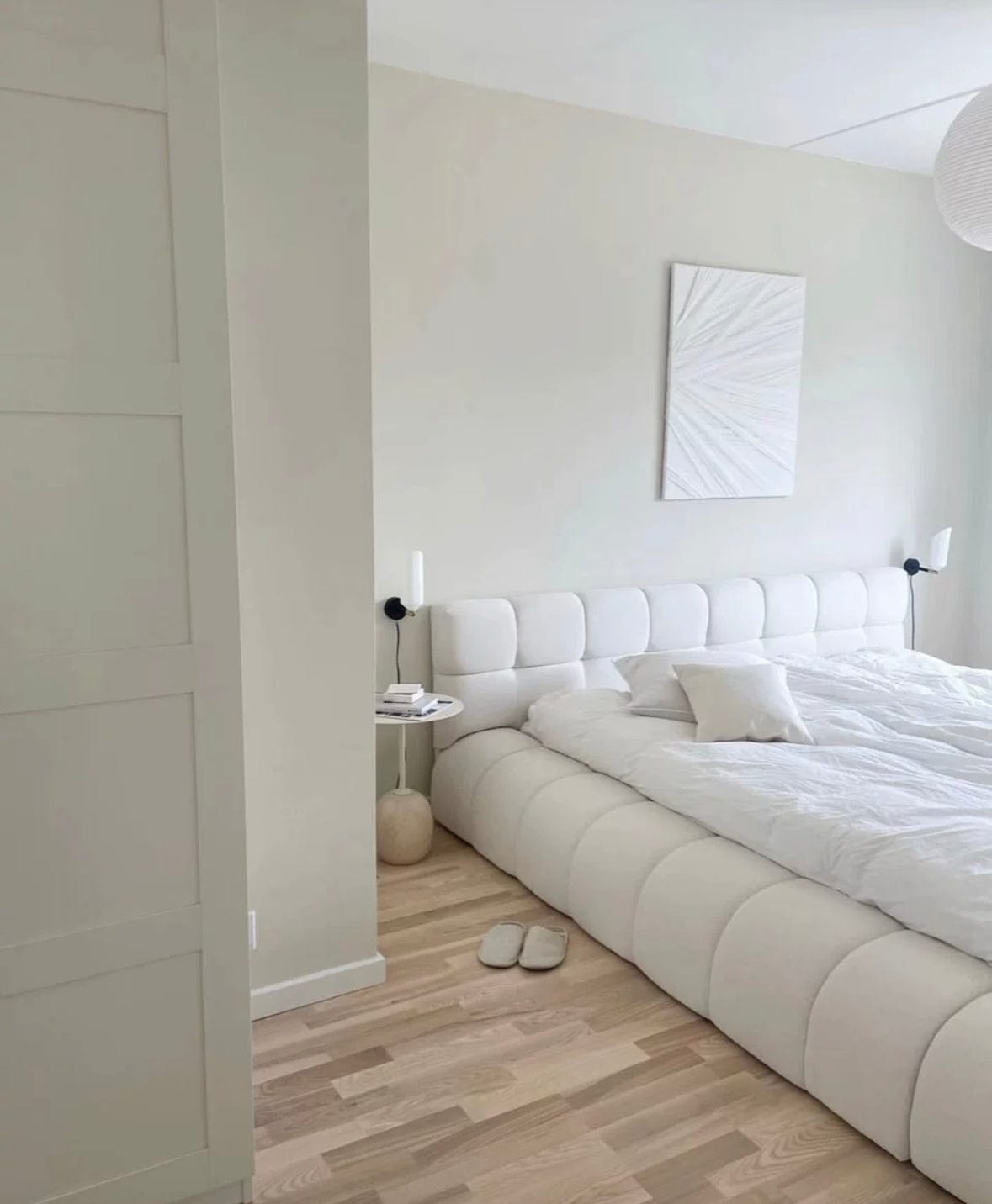 Home Atelier Kelly Boucle Bed Frame