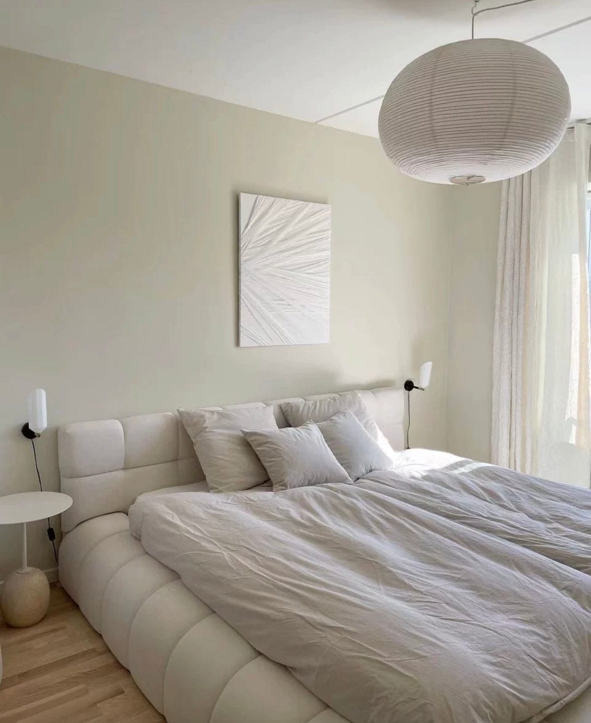 Home Atelier Kelly Boucle Bed Frame