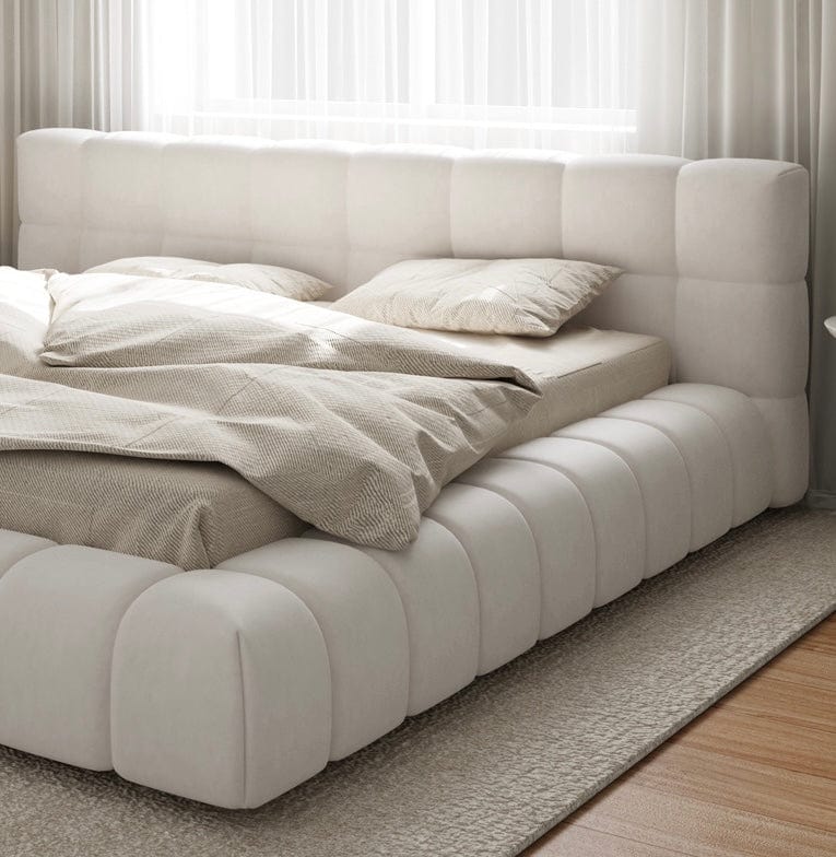 Home Atelier Kelly Boucle Bed Frame