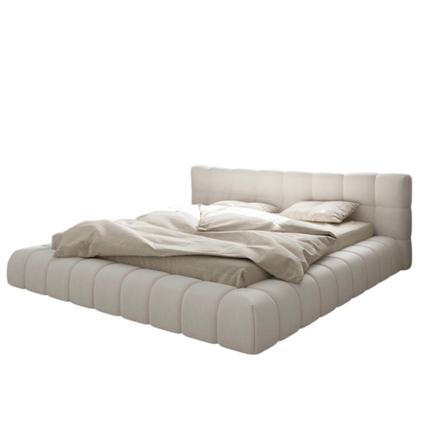 Home Atelier Kelly Boucle Bed Frame