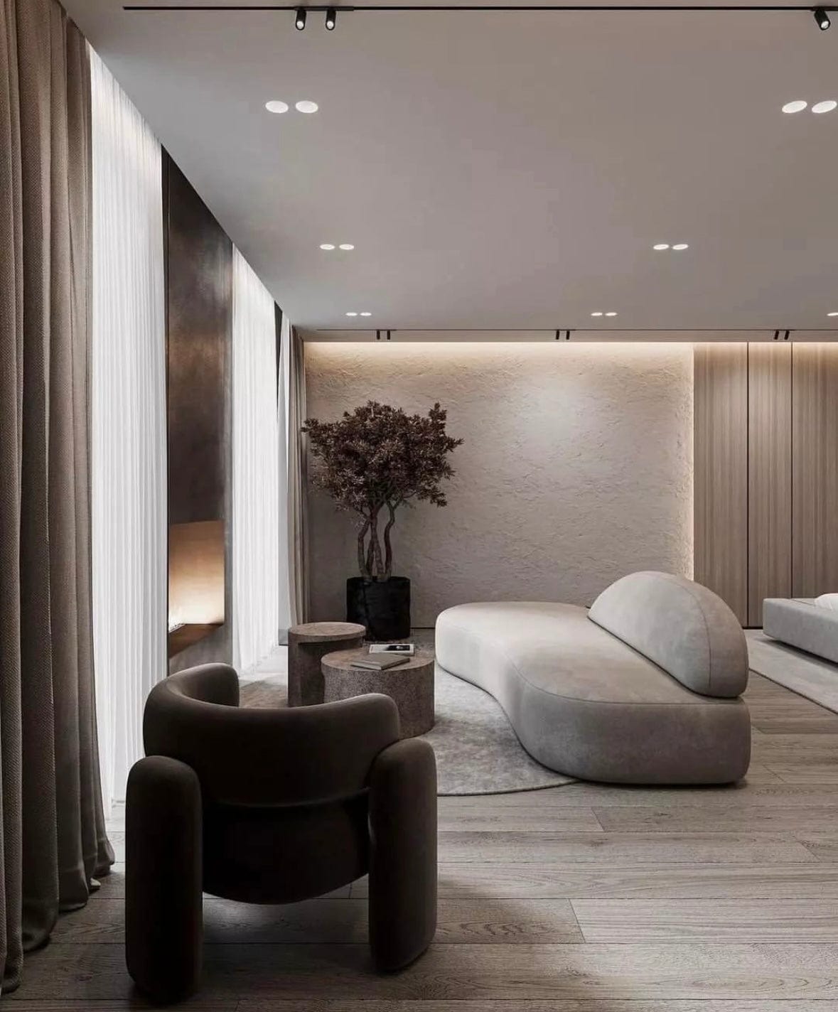 Home Atelier Kenneth Curve Sofa