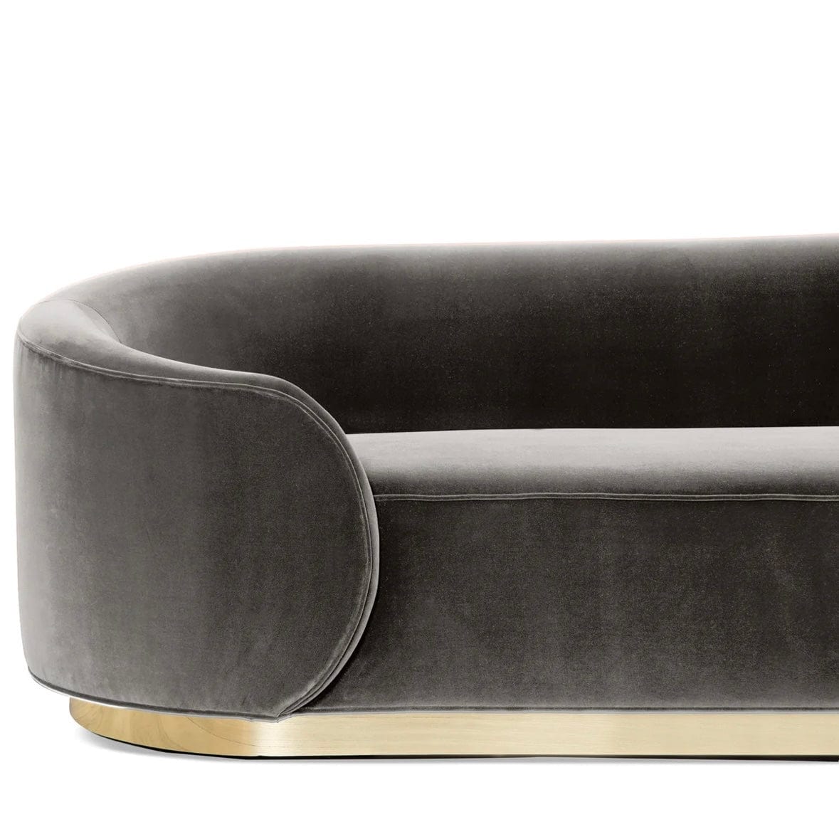 Home Atelier Kent Boucle Curve Sofa