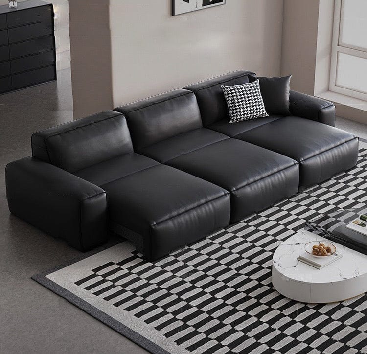 Home Atelier Kingston Electric Motorized Leather Sofa Bed